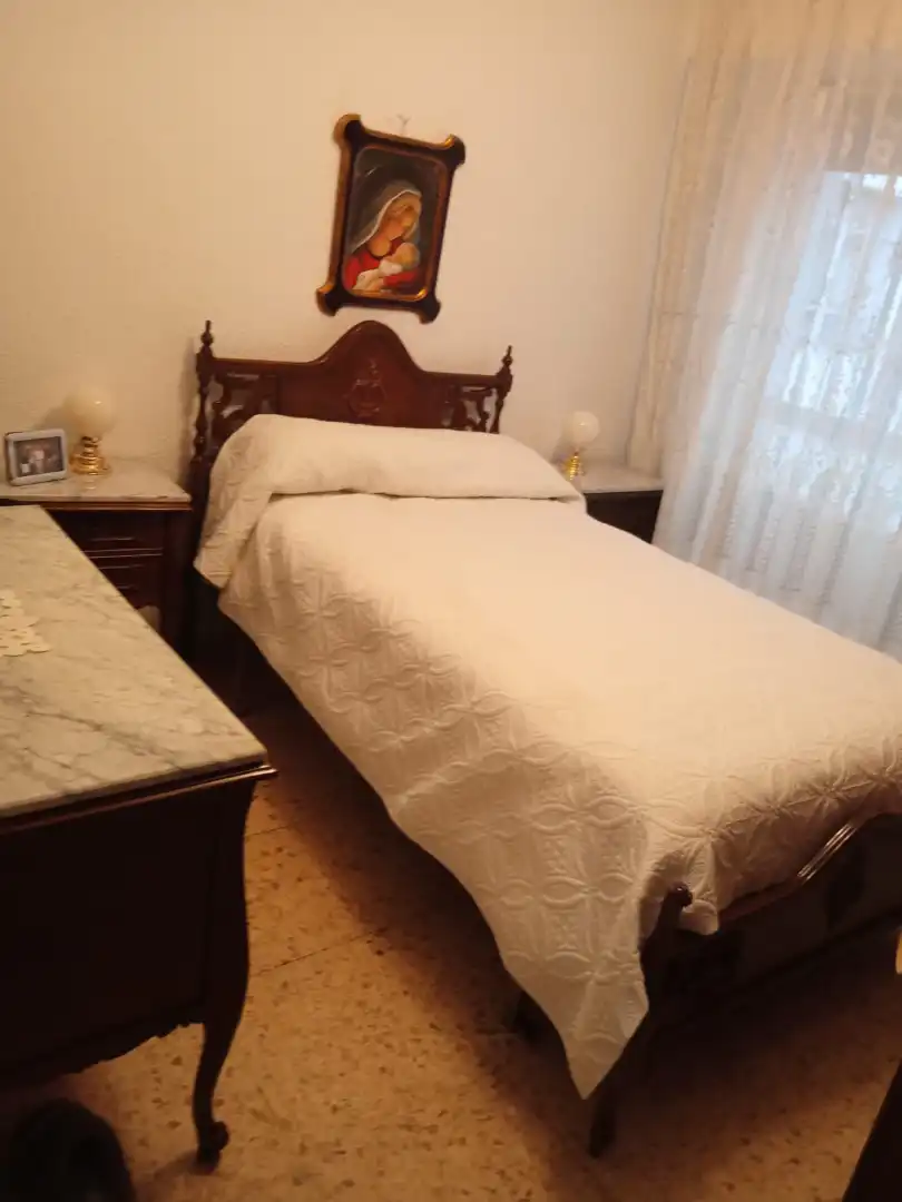 Bedroom of Flat for rent in Leganés  with Heating, Terrace and Furnished