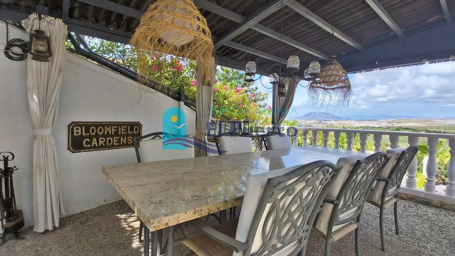 Terraza de Casa o chalet en venta en Cartagena con Aire acondicionado, Calefacción y Jardín privado