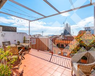 Terrace of Duplex for sale in  Barcelona Capital  with Air Conditioner, Heating and Parquet flooring