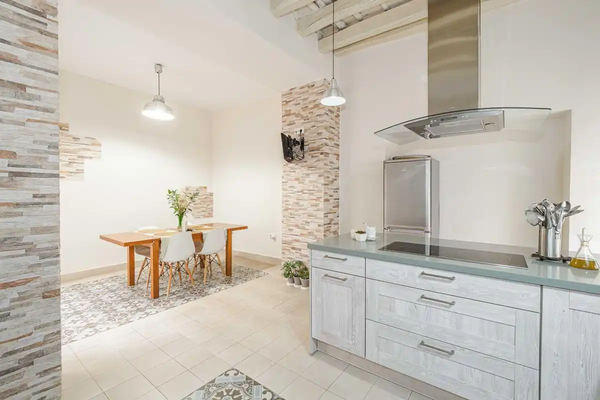 Cocina de Casa adosada en venta en Carmona con Aire acondicionado, Calefacción y Terraza