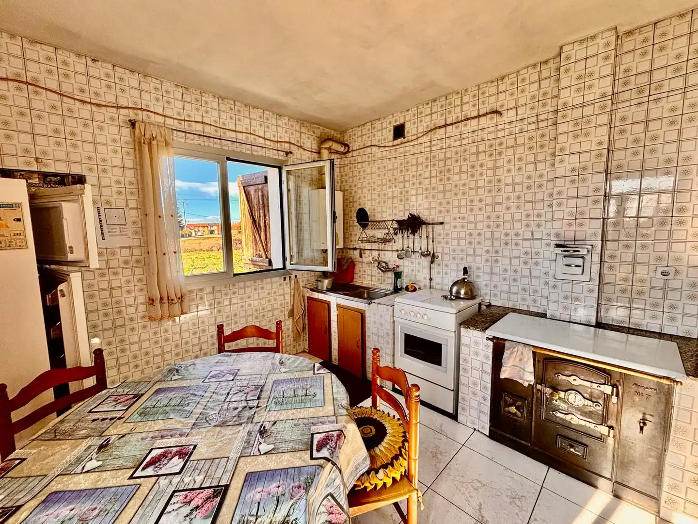 Cocina de Casa o chalet en venta en San Cristóbal de la Polantera con Amueblado