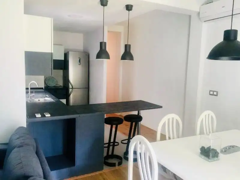 Cocina de Piso de alquiler en Valencia con Aire acondicionado, Calefacción y Parquet