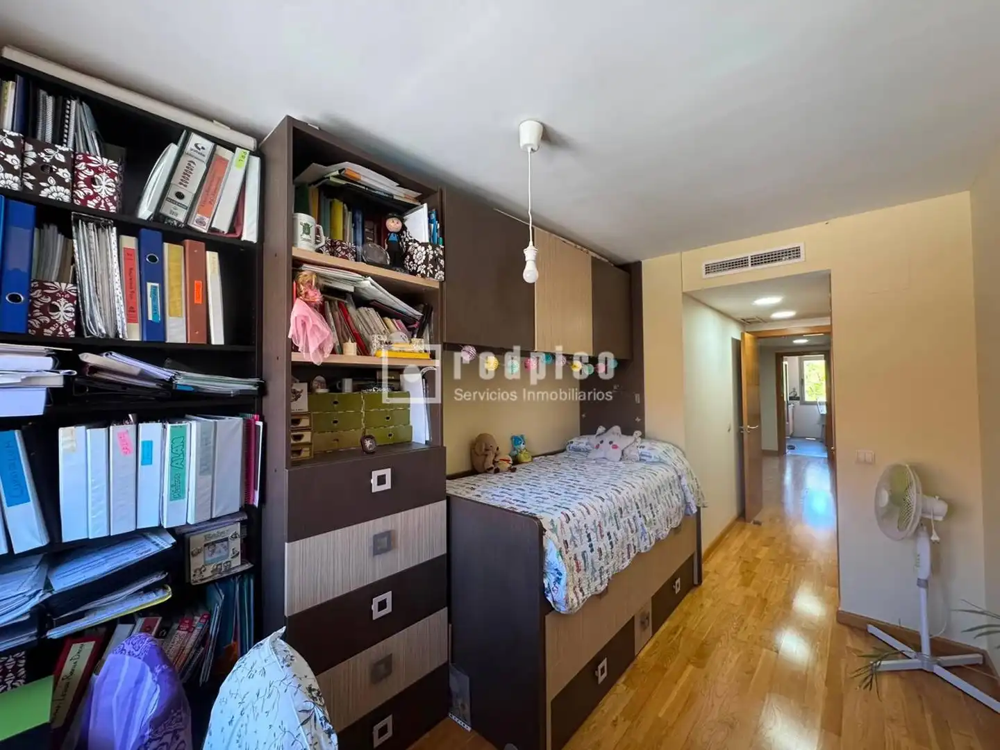 Schlafzimmer von Wohnung zum Verkauf in Arroyomolinos (Madrid) mit Klimaanlage, Heizung und Privatgarten