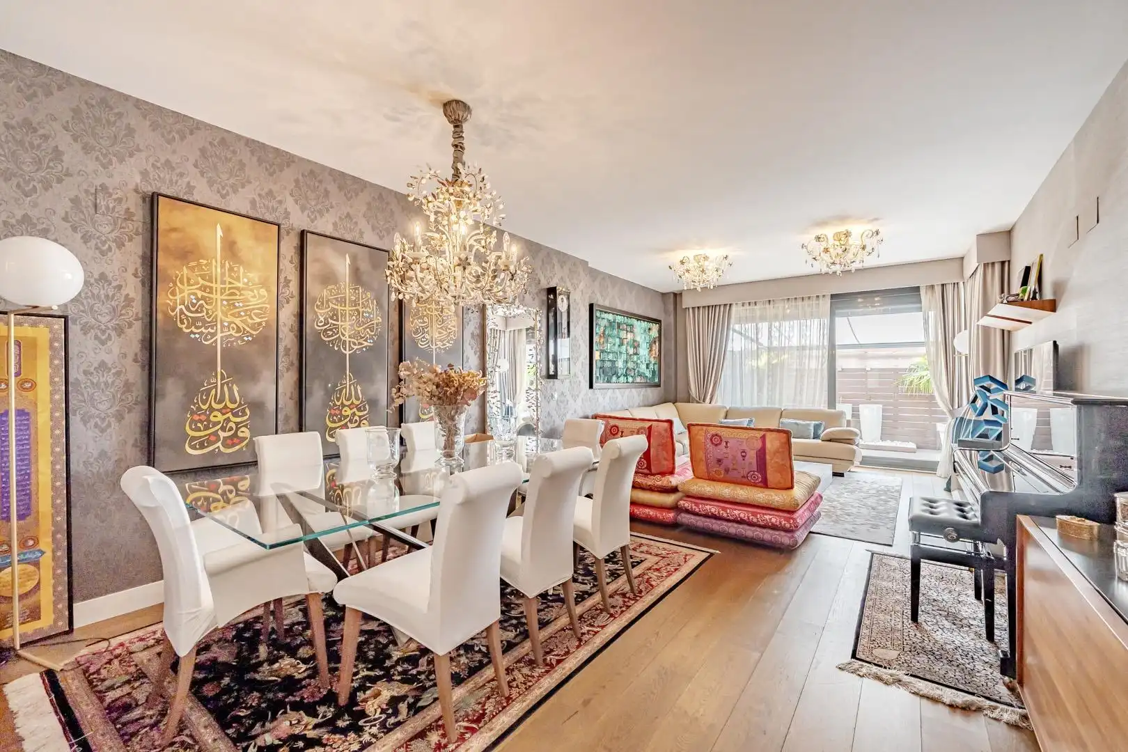 Dining room of Ground floor for rent in Madrid  with Air Conditioner, Heating and Terrace