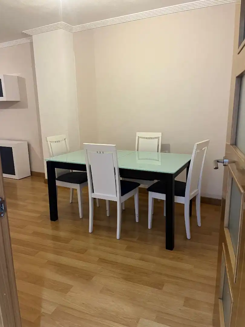 Dining room of Flat for sale in Castellanos de Moriscos  with Heating, Parquet flooring and Furnished