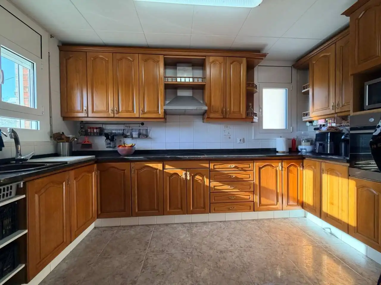 Kitchen of Houses for sale in Rubí  with Heating, Terrace and Swimming Pool