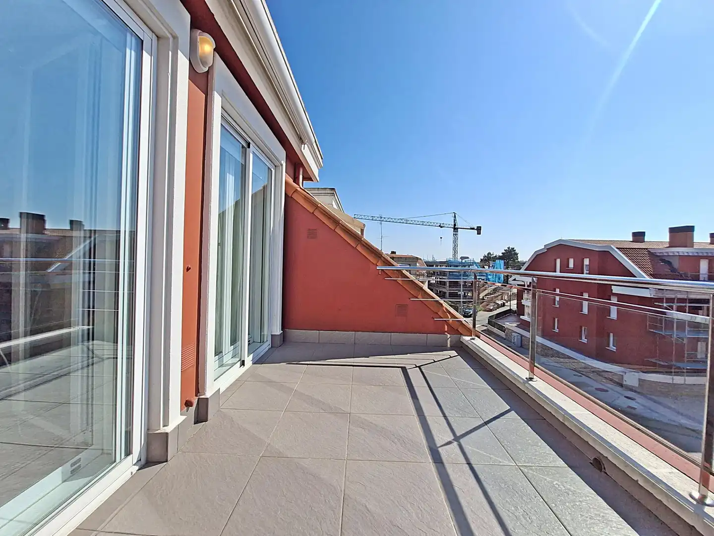 Terrace of Flat for sale in Vilagarcía de Arousa  with Heating, Private garden and Terrace