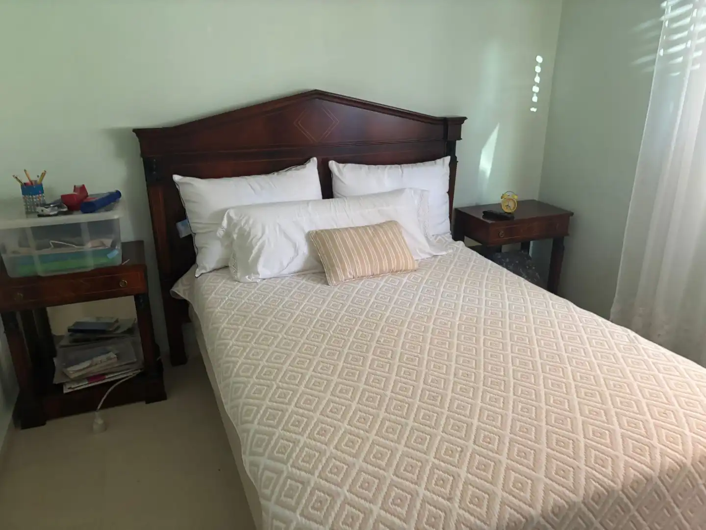 Schlafzimmer von Wohnung zum Verkauf in Villarrobledo mit Heizung, Terrasse und Möbliert