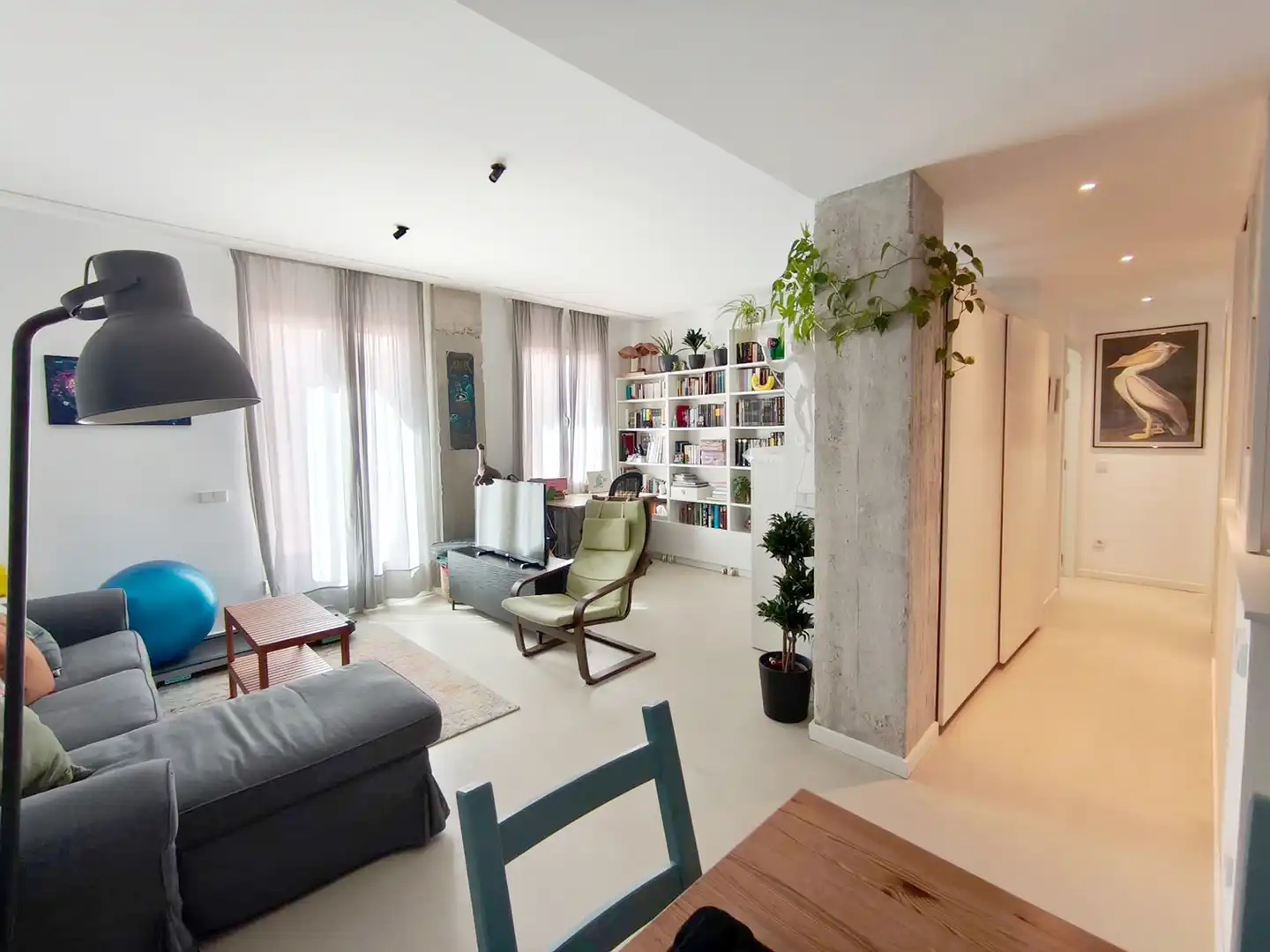 Sala de estar de Piso en venta en Madrid con Aire acondicionado, Calefacción y Terraza