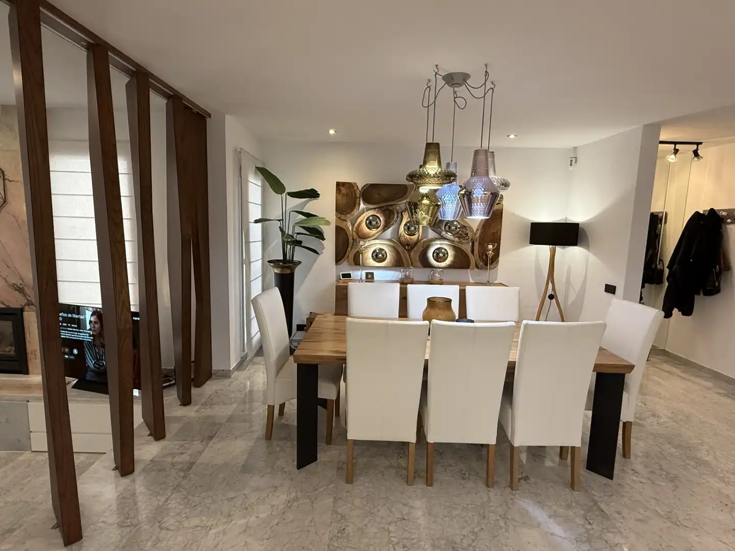 Comedor de Casa adosada en venta en Llucmajor con Aire acondicionado, Calefacción y Jardín privado