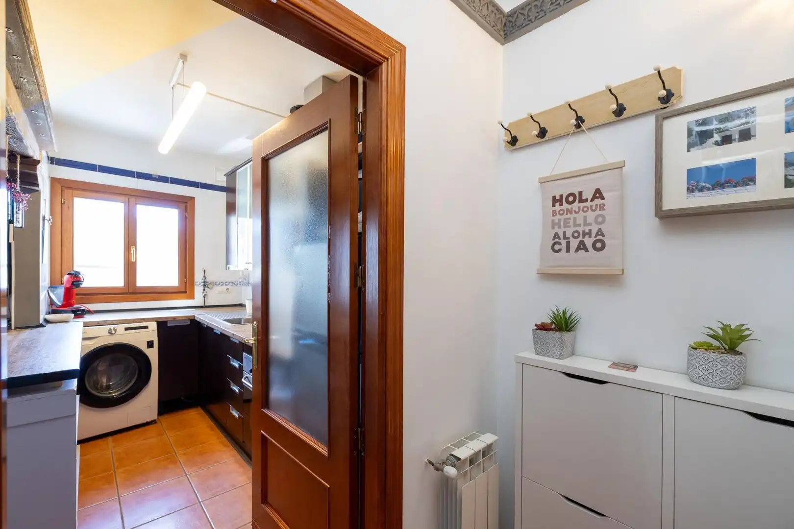 Küche von Wohnung zum Verkauf in Trevélez mit Heizung, Terrasse und Möbliert