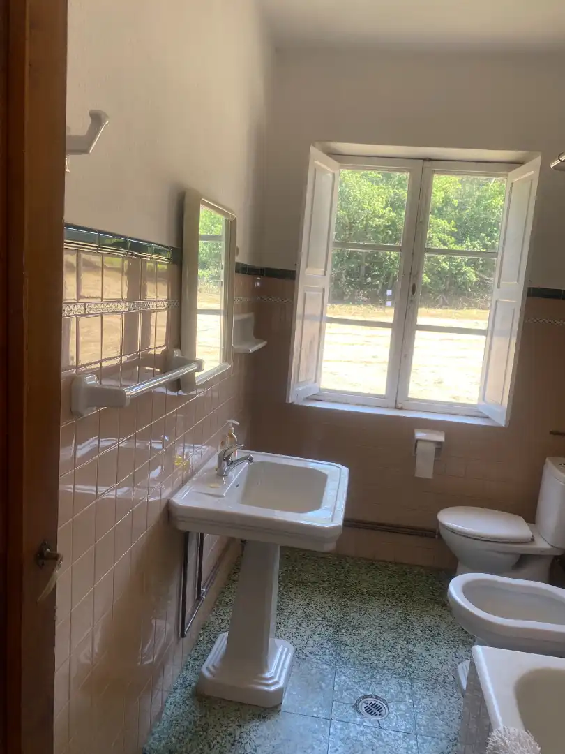 Baño de Casa o chalet en venta en Touro con Calefacción, Terraza y Amueblado