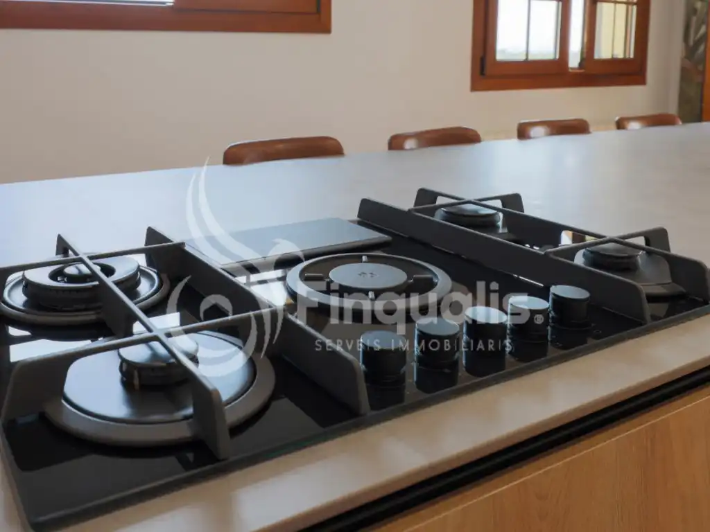 Cocina de Casa o chalet en venta en Santa Eulàlia de Ronçana con Aire acondicionado
