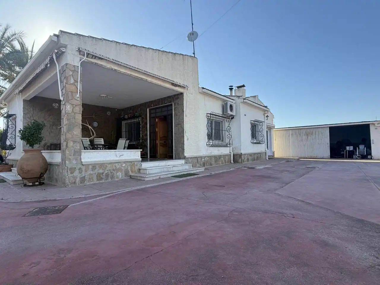 Vista exterior de Casa o chalet en venta en Elche / Elx con Aire acondicionado, Calefacción y Jardín privado
