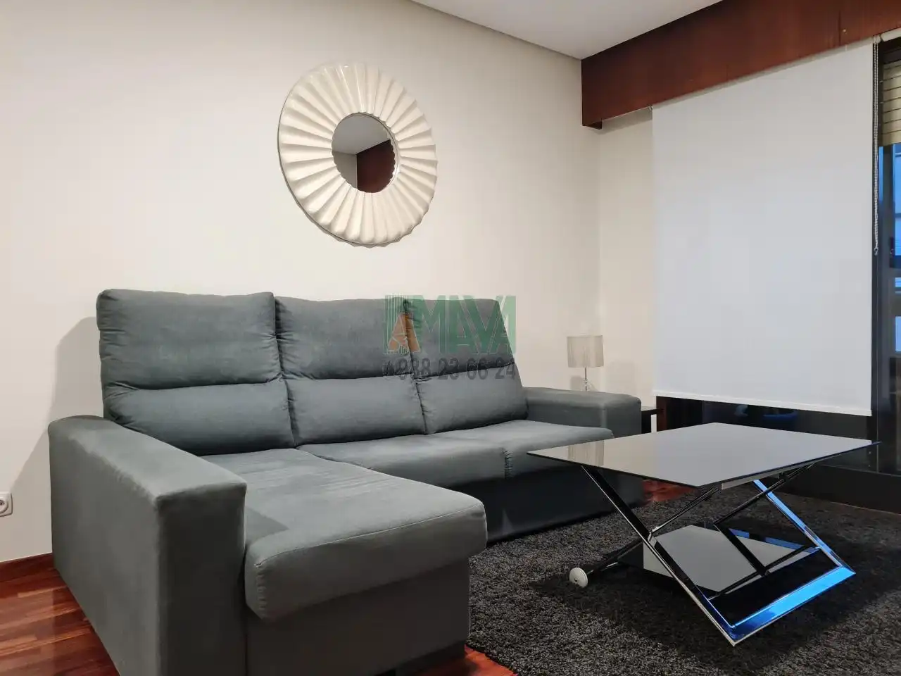Wohnzimmer von Wohnungen zur Miete in Ourense Capital  mit Heizung, Abstellraum und Möbliert