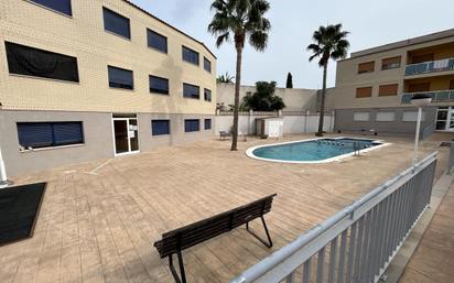 Swimming pool of Single-family semi-detached for sale in Sant Jaume d'Enveja  with Air Conditioner, Heating and Terrace