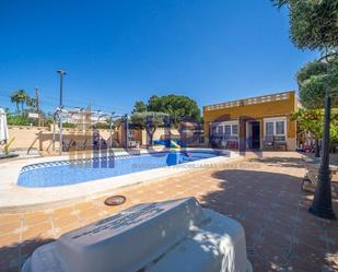 Vista exterior de Casa o xalet en venda en San Vicente del Raspeig / Sant Vicent del Raspeig amb Jardí privat, Terrassa i Traster