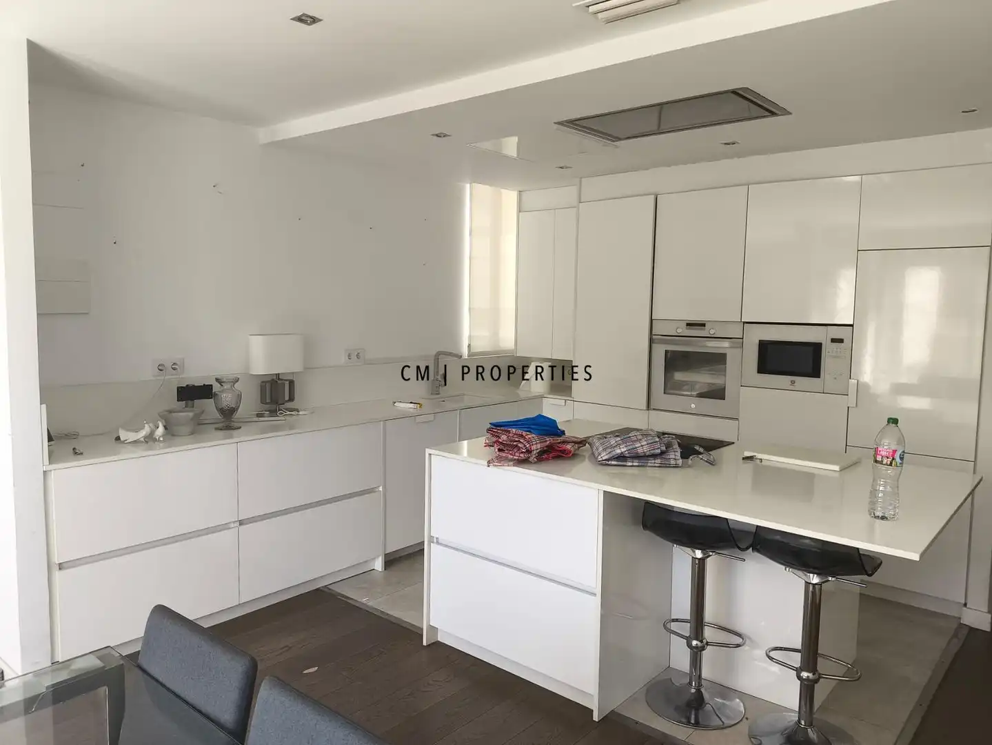 Cocina de Piso de alquiler en Valencia con Aire acondicionado, Calefacción y Terraza