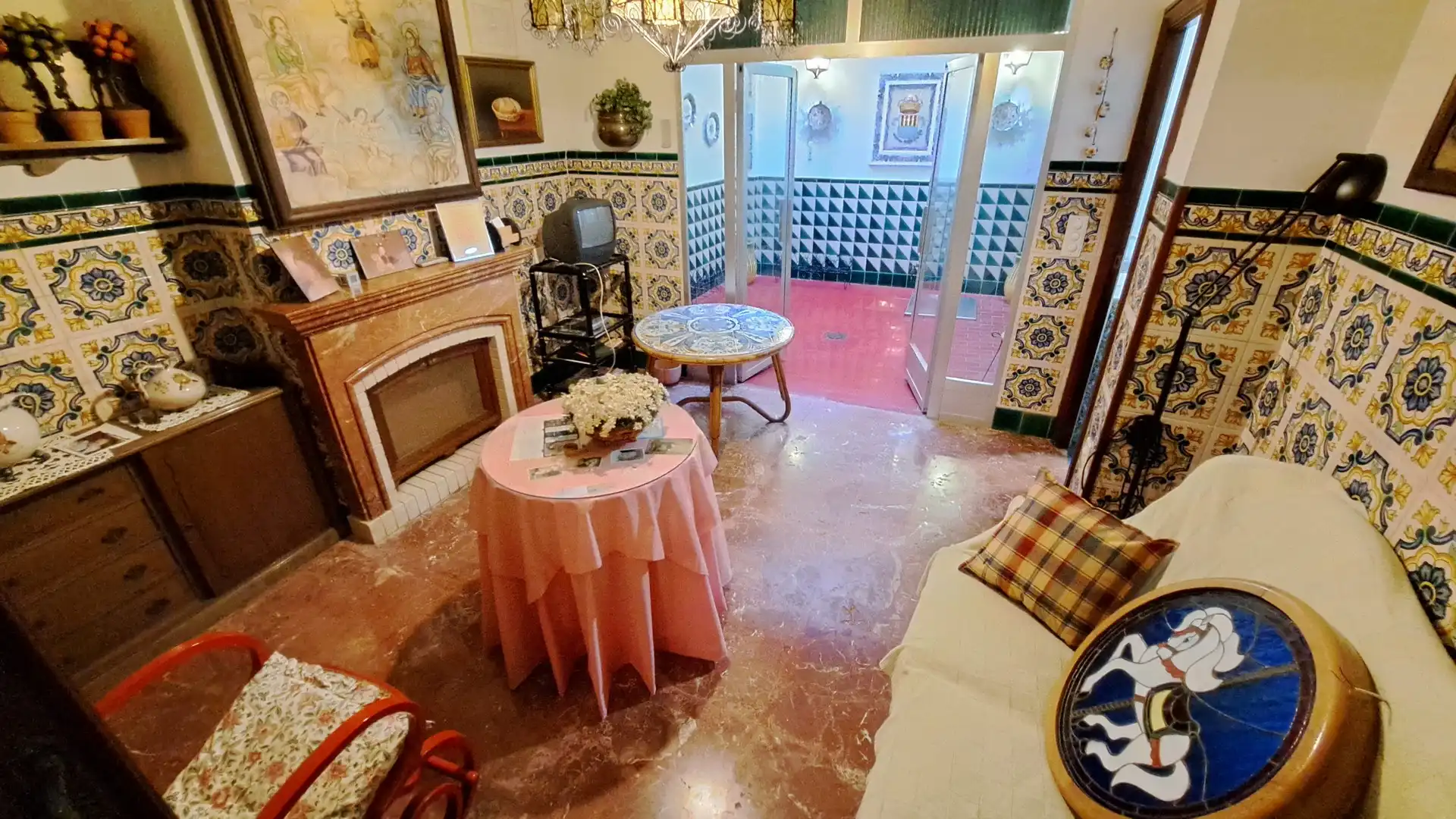 Sala de estar de Casa adosada en venta en Guadassuar