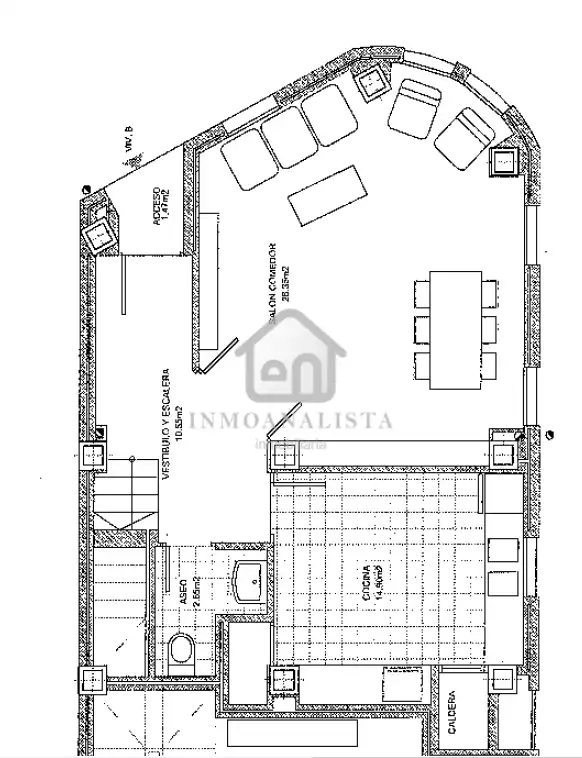Casa adosada en venta en Requena con Balcón