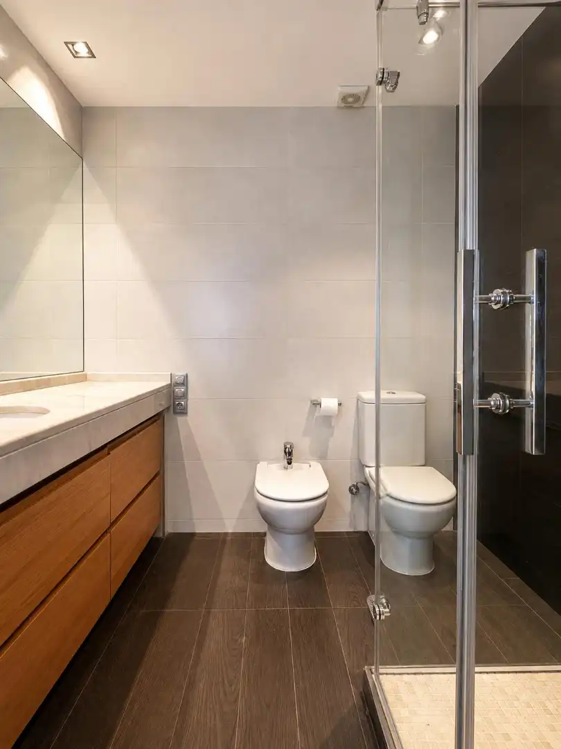 Bathroom of Detached homes for rent in San Agustín del Guadalix  with Air Conditioner, Heating and Oven