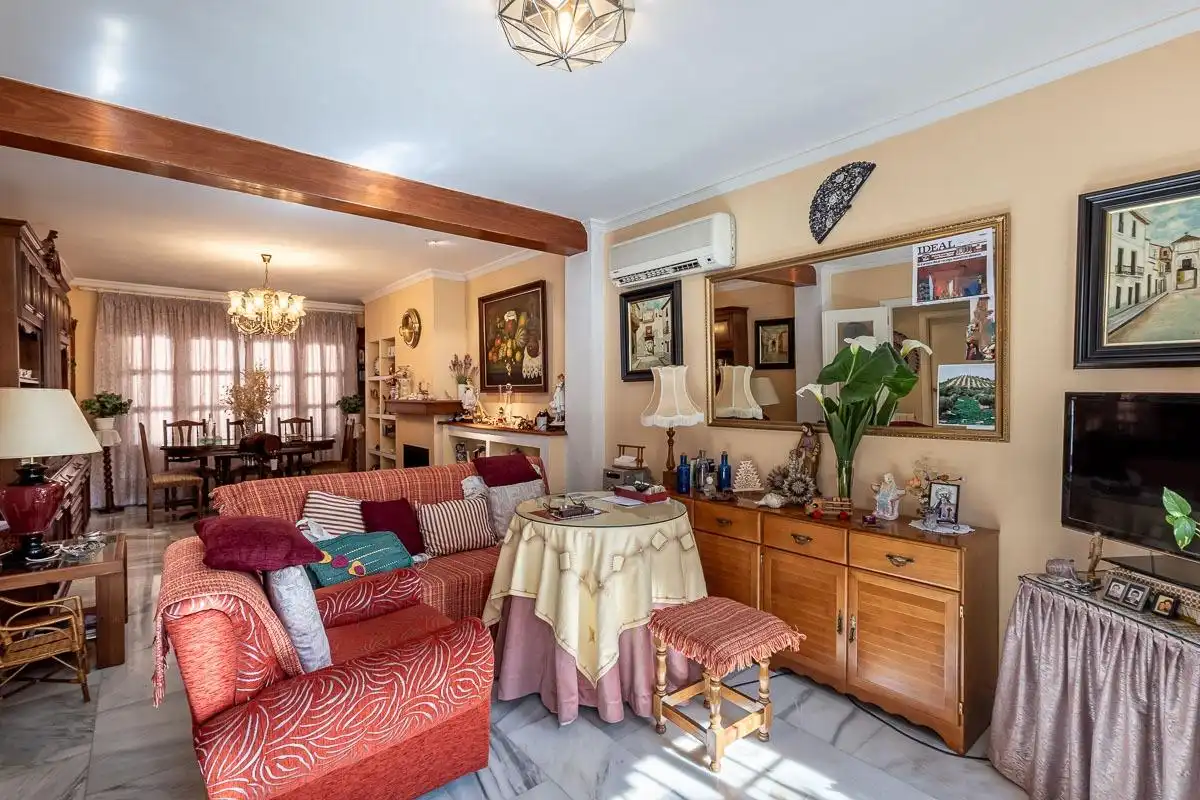 Sala de estar de Casa o chalet en venta en Santa Fe con Aire acondicionado, Calefacción y Jardín privado