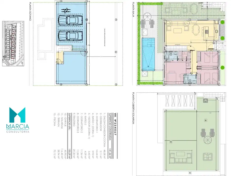 Villa mit Pool zum Verkauf in Nueva Torrevieja - Aguas Nuevas, imagen 6