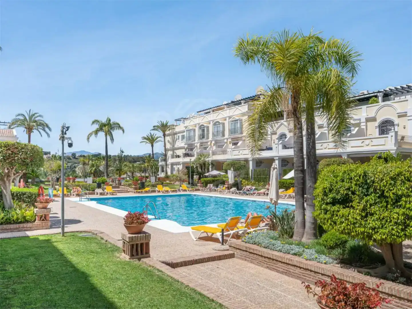 Jardín de Apartamento en venta en Marbella con Aire acondicionado y Piscina