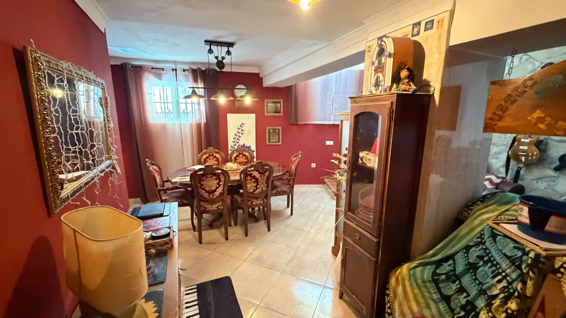 Dining room of Houses for sale in Torrox  with Heating, Terrace and Furnished