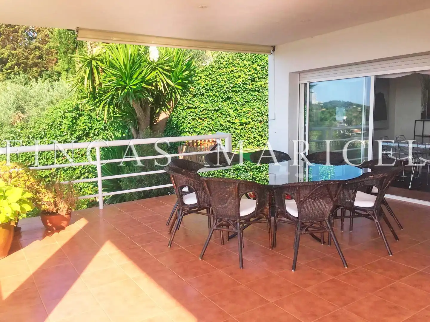 Terraza de Casa o chalet en venta en Sitges con Aire acondicionado, Calefacción y Jardín privado