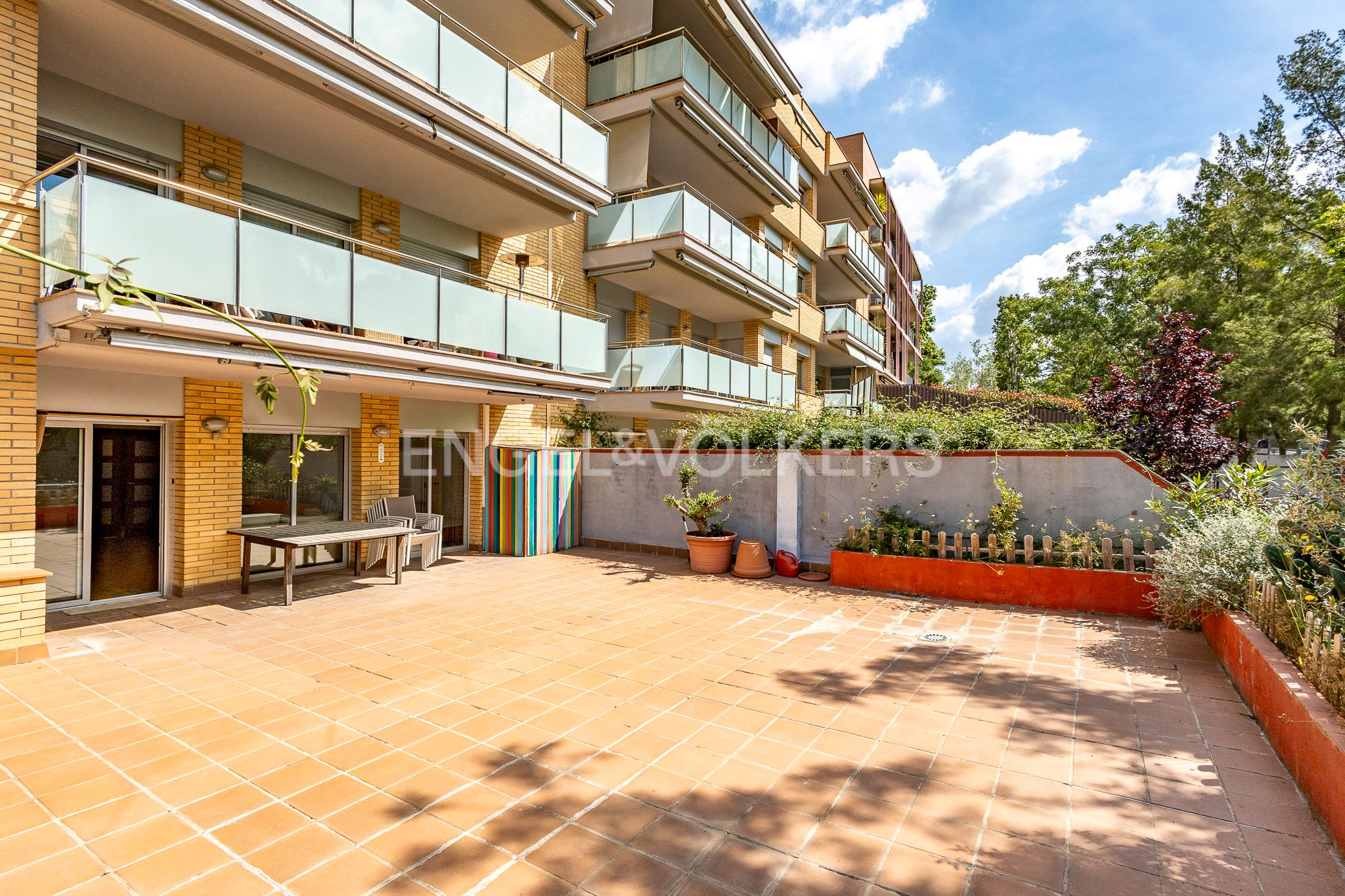 Terrassa de Apartament en venda en Molins de Rei amb Aire condicionat, Calefacció i Jardí privat