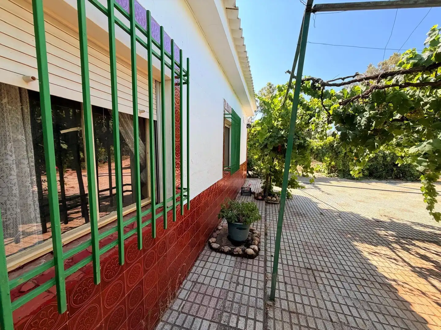 Vista exterior de Casa o chalet en venta en Valverde de Mérida con Jardín privado, Terraza y Trastero