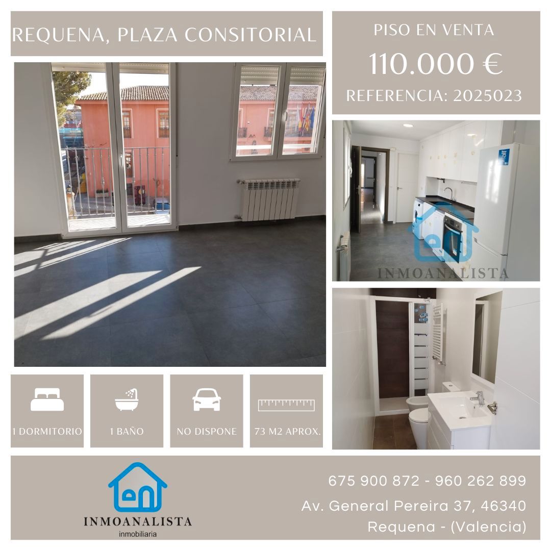 Vista exterior de Pis en venda en Requena amb Calefacció, Forn i Rentadora
