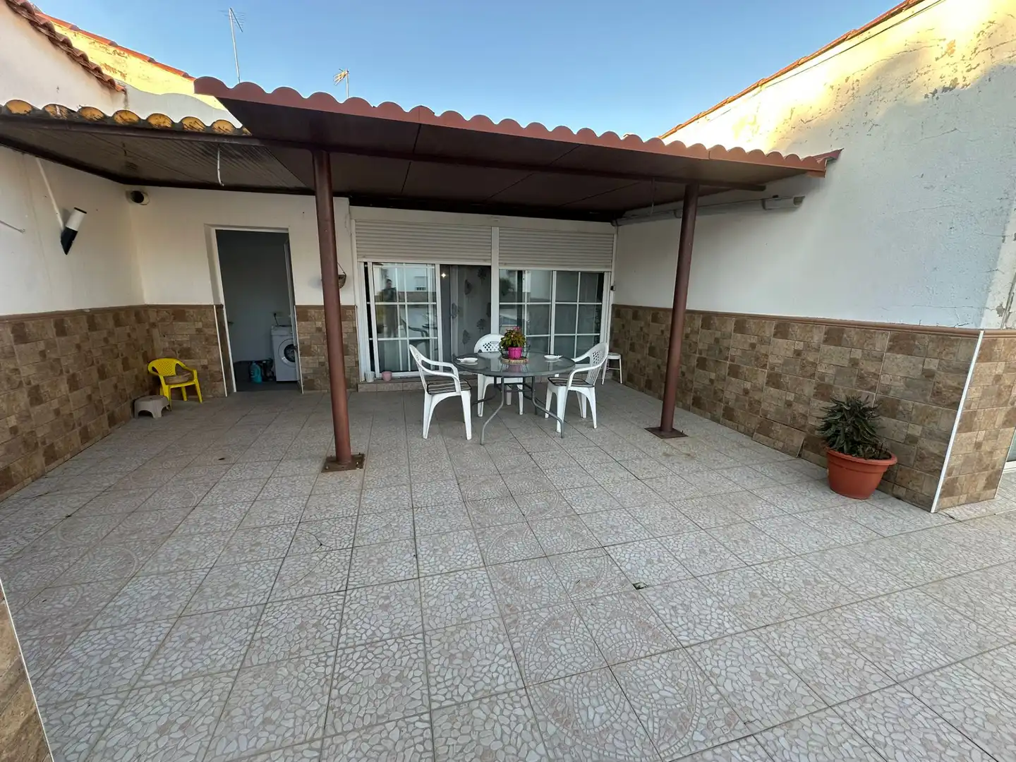 Terraza de Casa o chalet en venta en Villanueva de la Serena con Aire acondicionado, Calefacción y Piscina