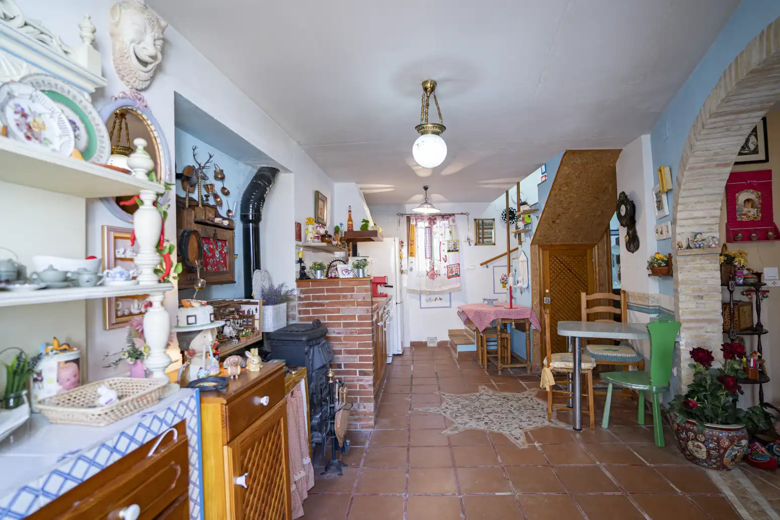 Cuina de Casa o xalet en venda en Chulilla amb Terrassa