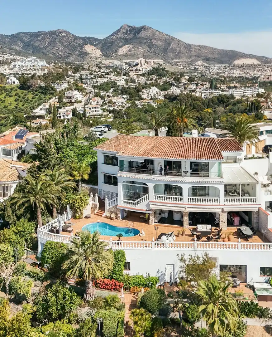 Exterior view of Houses for sale in Benalmádena  with Terrace
