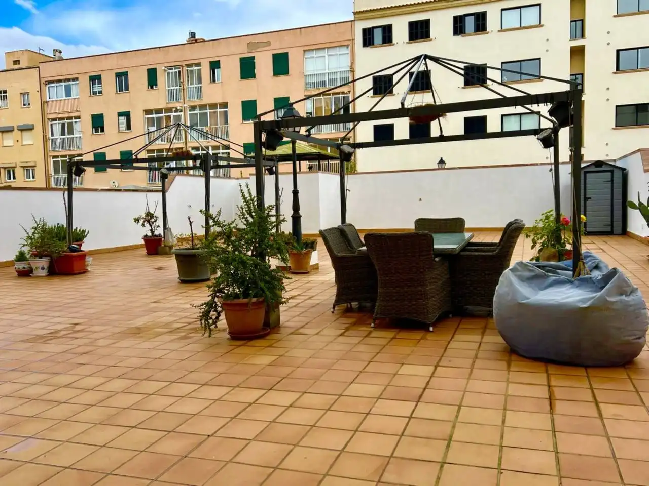 Terraza de Piso de alquiler en  Palma de Mallorca con Aire acondicionado, Calefacción y Terraza