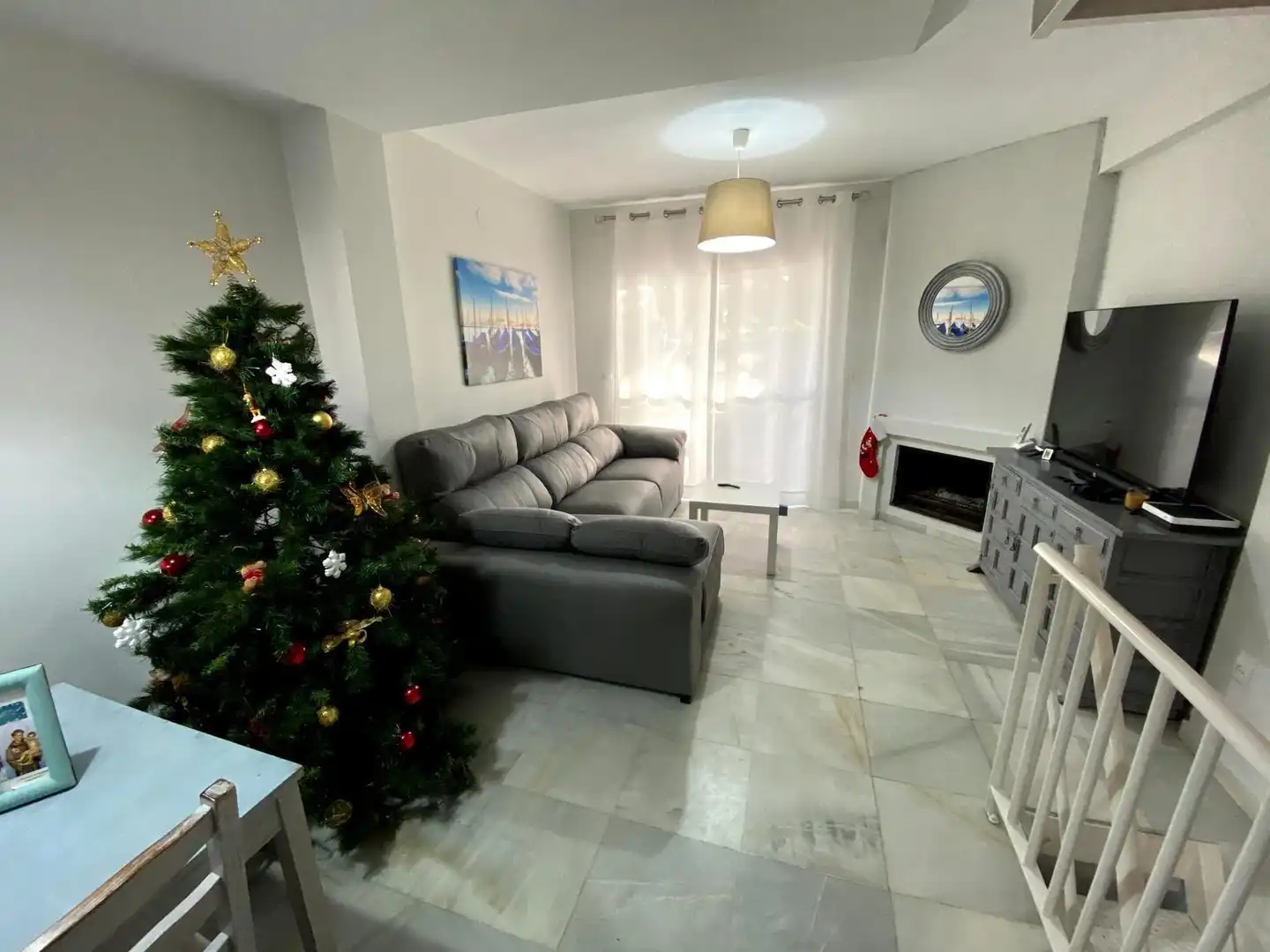 Sala d'estar de Casa adosada en venda en El Puerto de Santa María