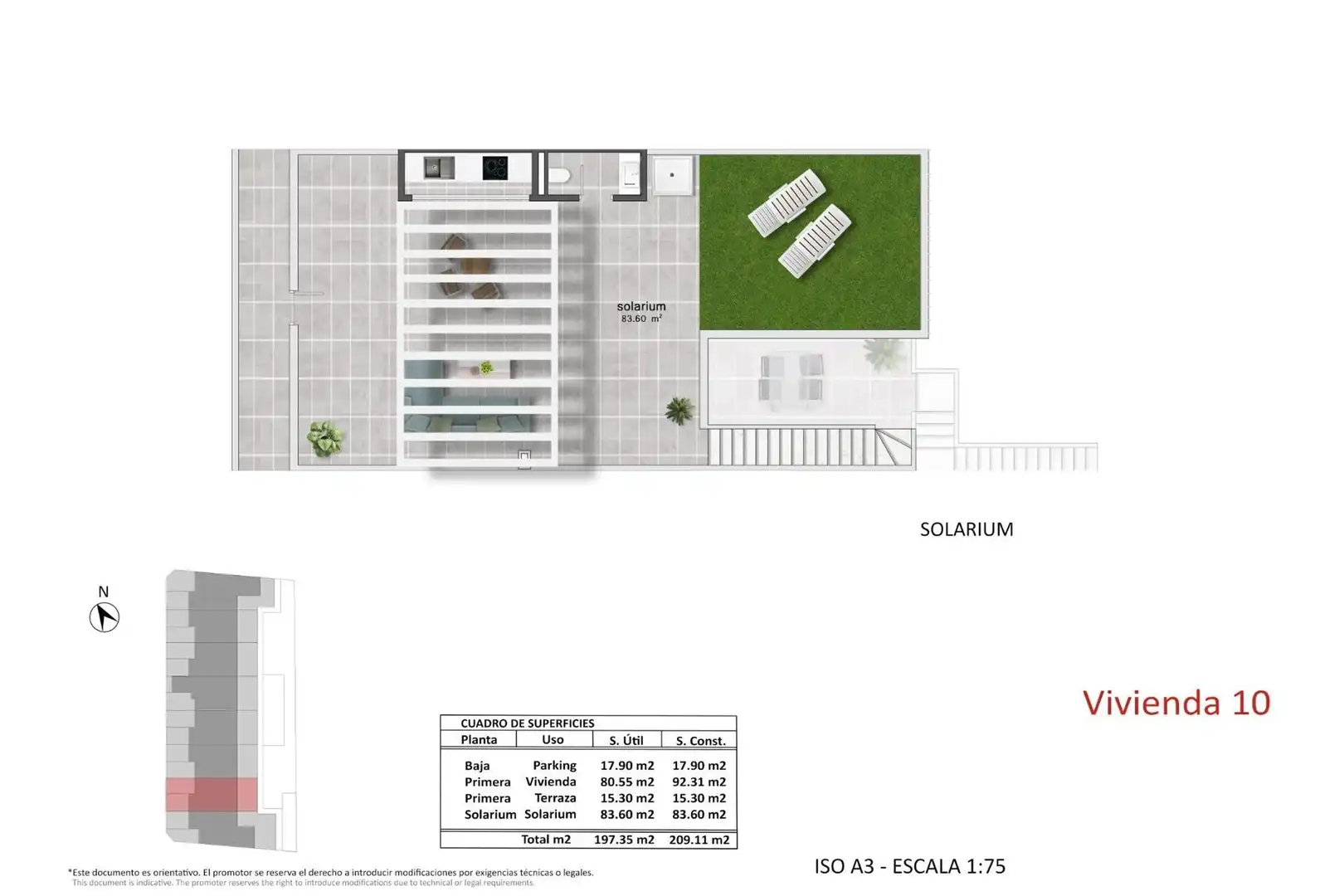 Apartamento en venta en Pilar de la Horadada