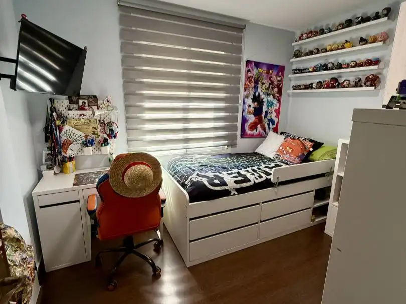 Bedroom of Flat for sale in  Melilla Capital  with Air Conditioner and Terrace