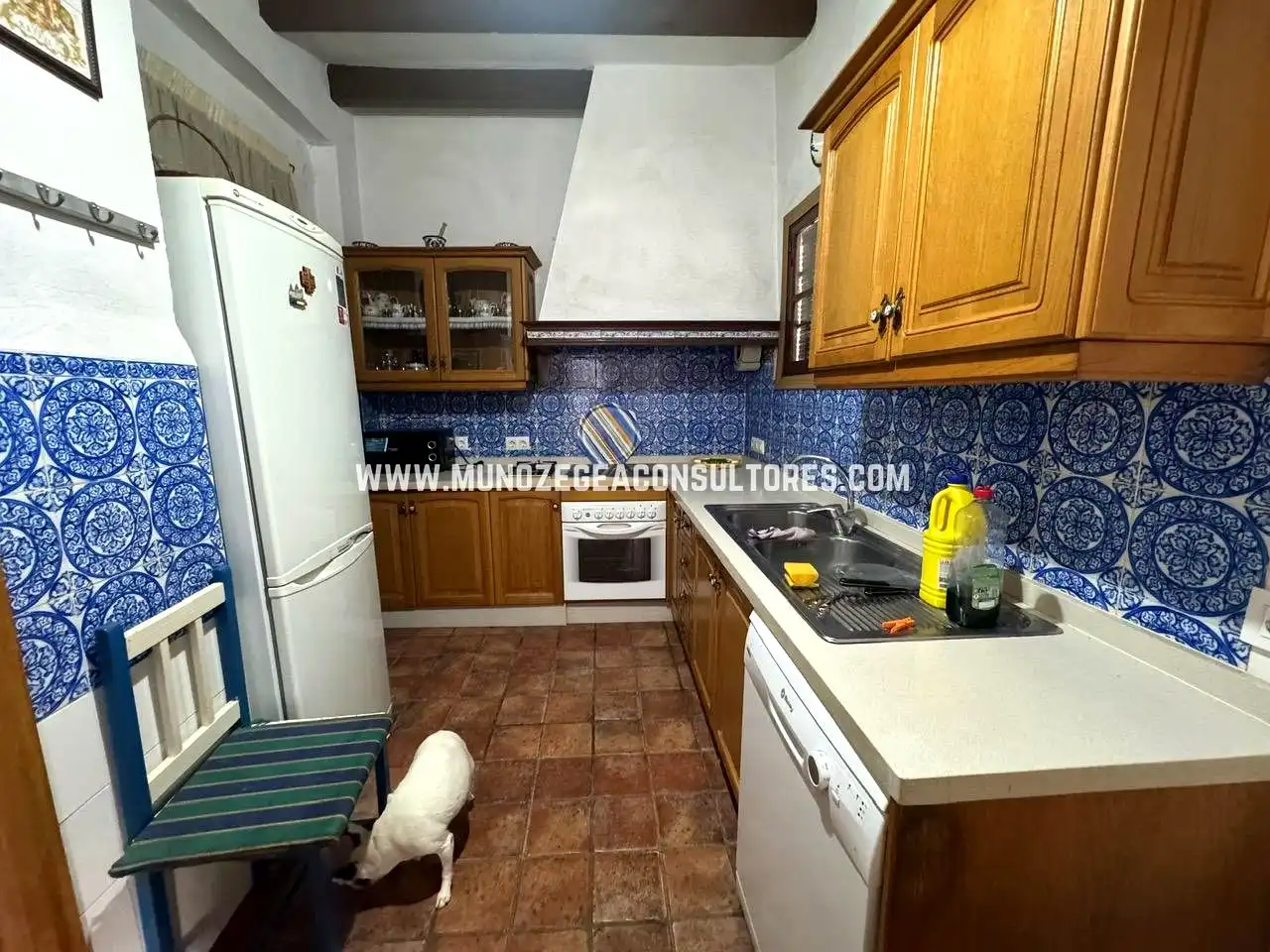 Cocina de Casa o chalet en venta en Lucena con Aire acondicionado, Jardín privado y Piscina