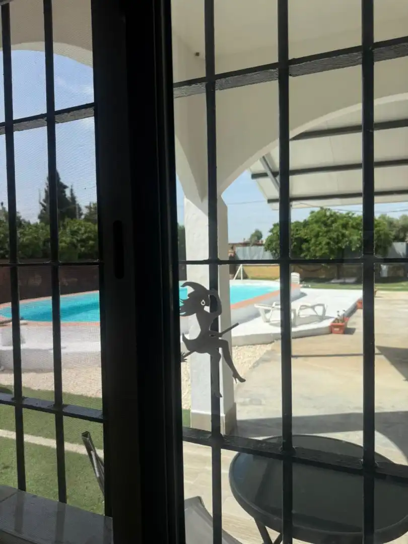 Piscina de Casa o xalet en venda en Utrera amb Jardí privat, Terrassa i Piscina