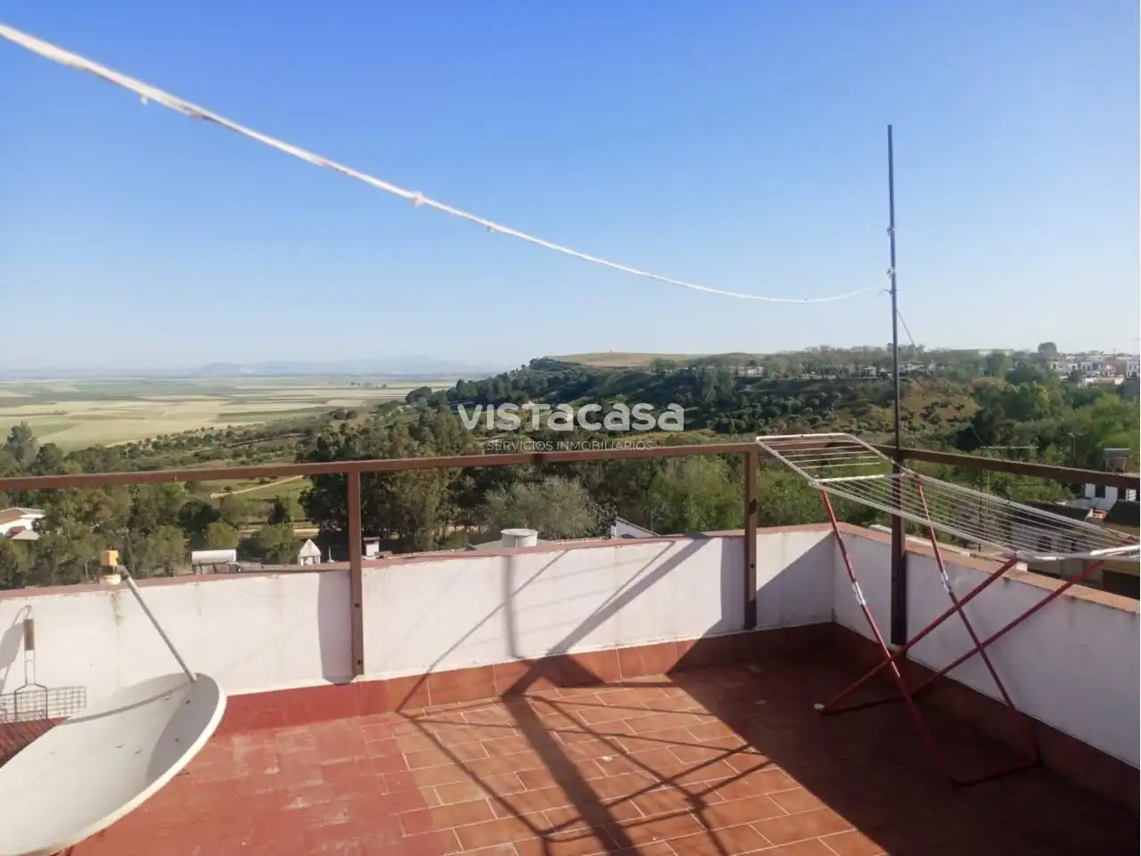 Terrace of Flat for rent in El Viso del Alcor  with Air Conditioner, Heating and Terrace