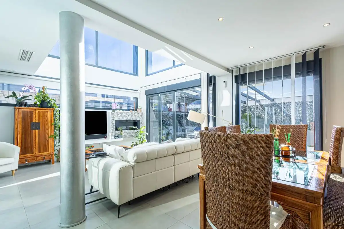 Living room of Houses for sale in Torrejón de Ardoz  with Heating, Private garden and Terrace