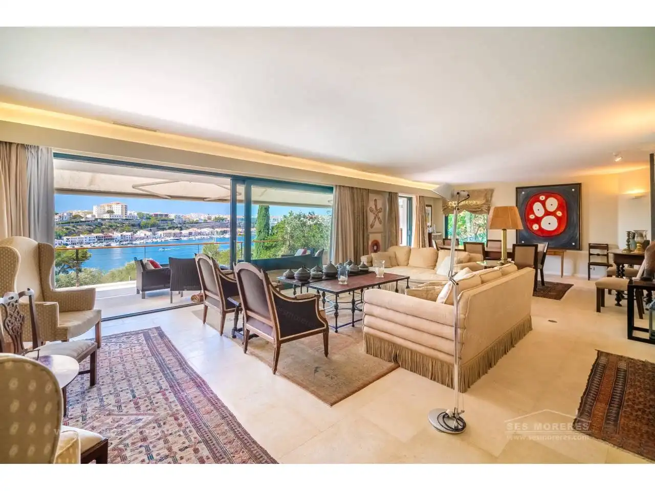 Living room of Houses for sale in Maó - Mahón  with Air Conditioner, Heating and Terrace