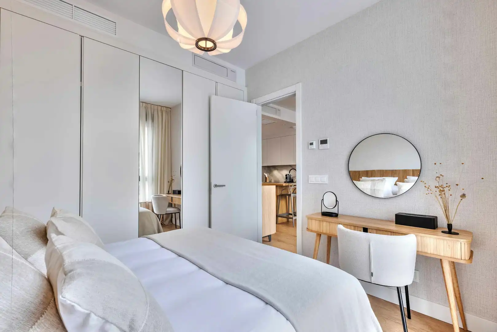 Schlafzimmer von Wohnung zur Miete in Chamberí