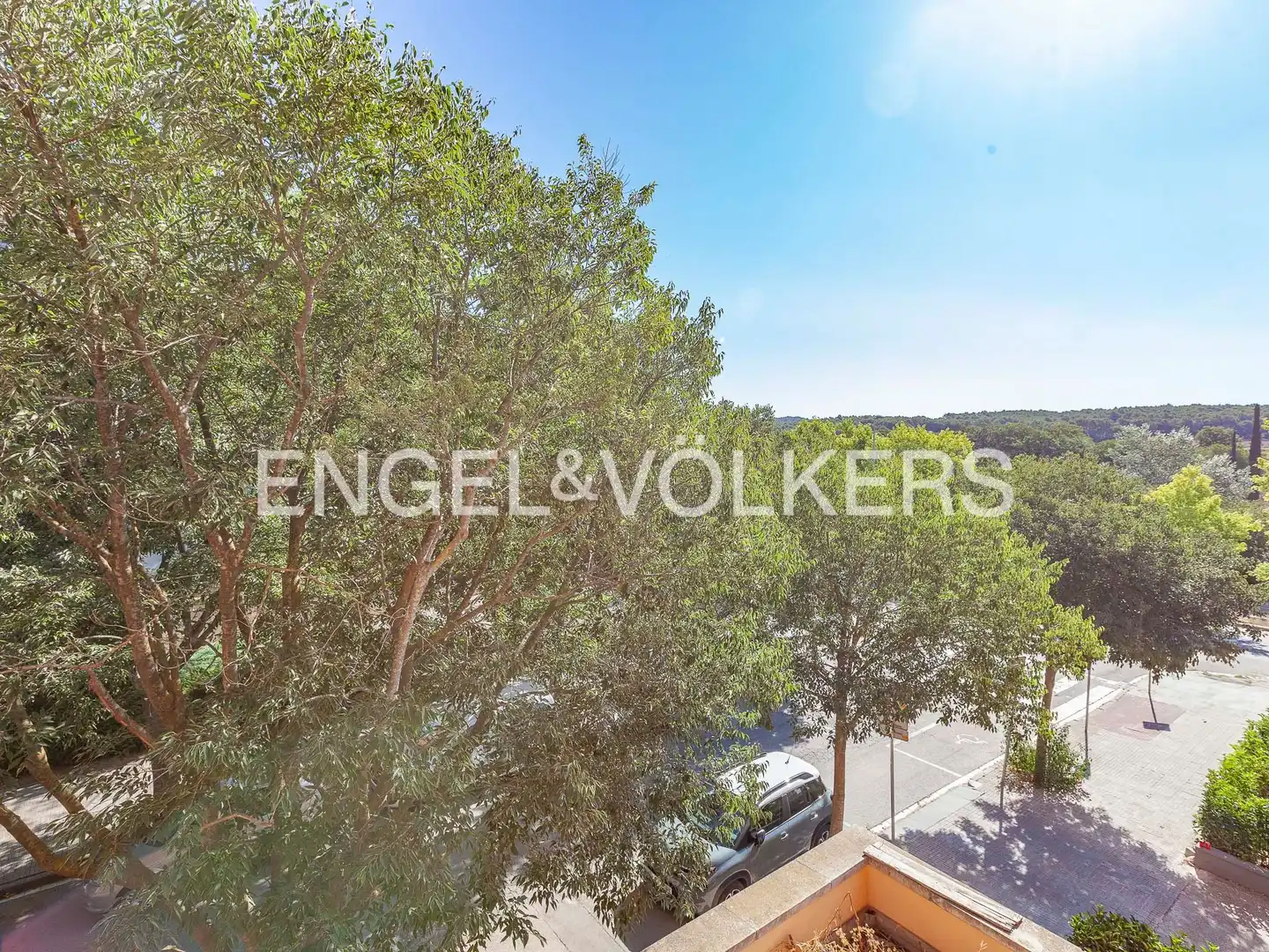 Terrassa de Pis de lloguer en Sant Cugat del Vallès amb Calefacció, Jardí privat i Parquet