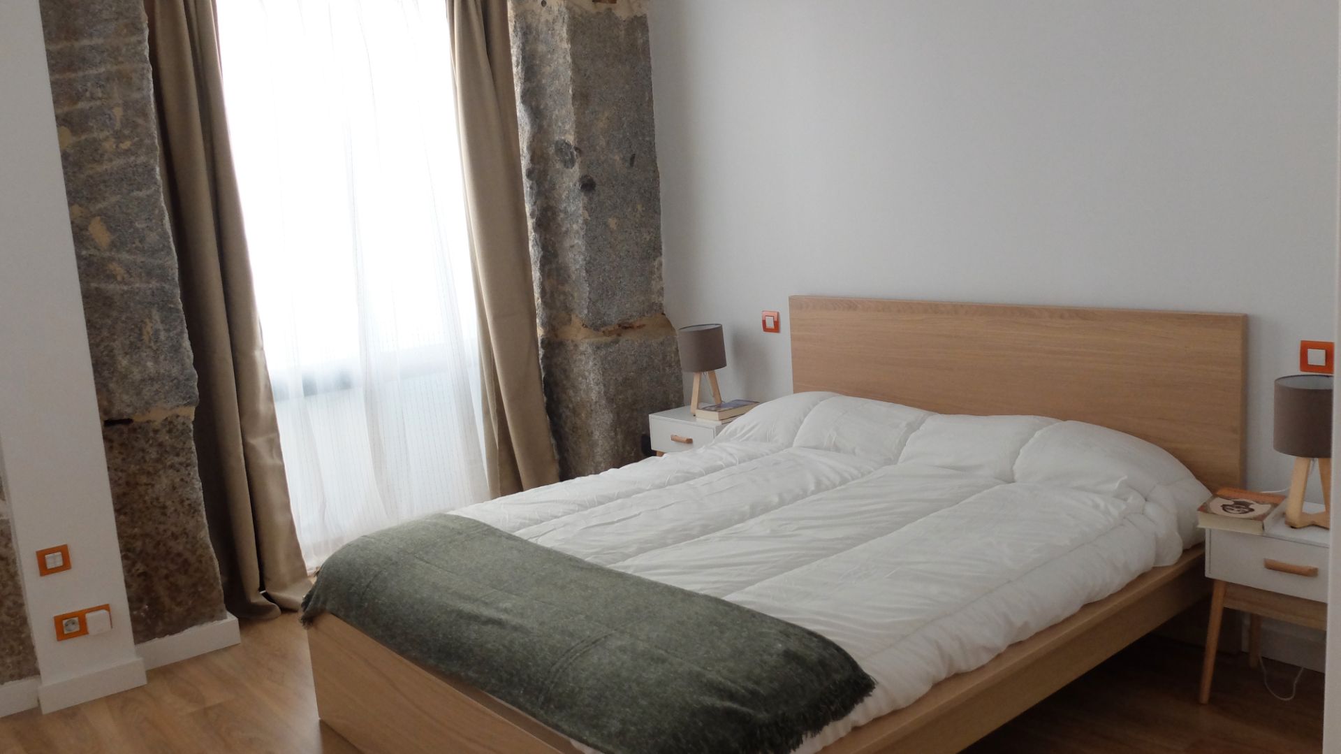 Bedroom of Flat for sale in  Madrid Capital  with Air Conditioner, Heating and Parquet flooring