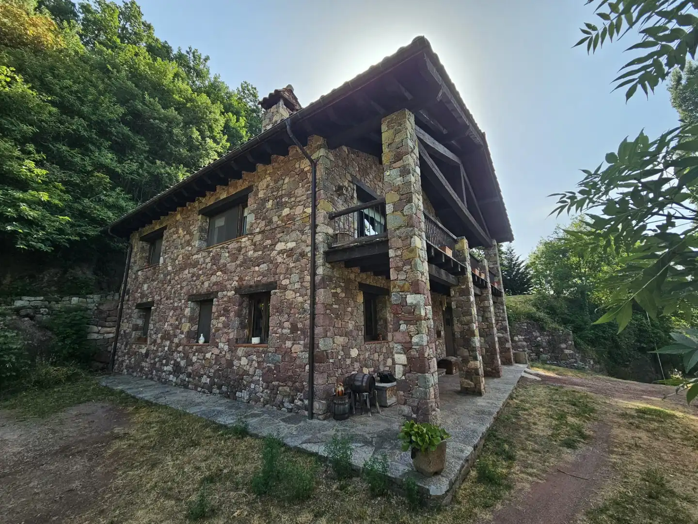Vista exterior de Casa o xalet en venda en Camprodon amb Moblat