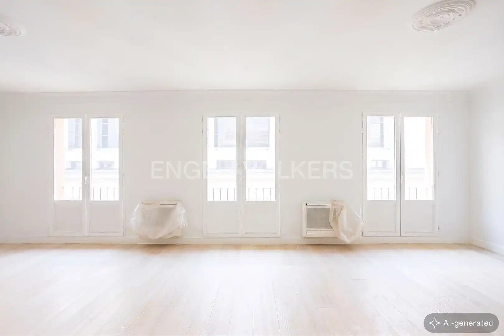 Living room of Flat for sale in Madrid  with Air Conditioner, Heating and Balcony